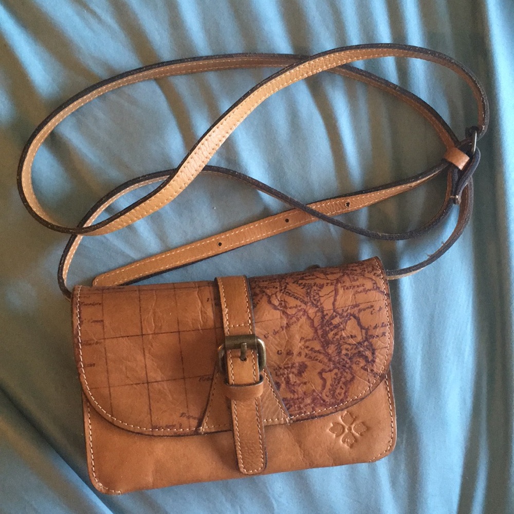 Patricia Nash Signature Map Torri Crossbody Purse